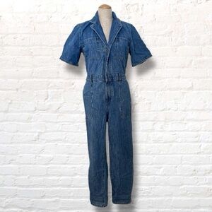 Dynamite Blue Denim Jumpsuit